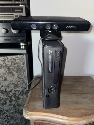 Xbox 360 con camara de realidad virtual con juego