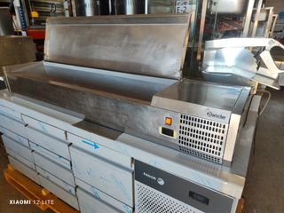 Vitrina Refrigerada de Ingredientes