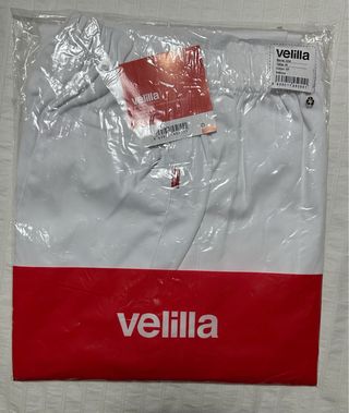 Pantalon pijama blanco para trabajo.