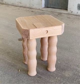 Mesilla rustica madera maciza