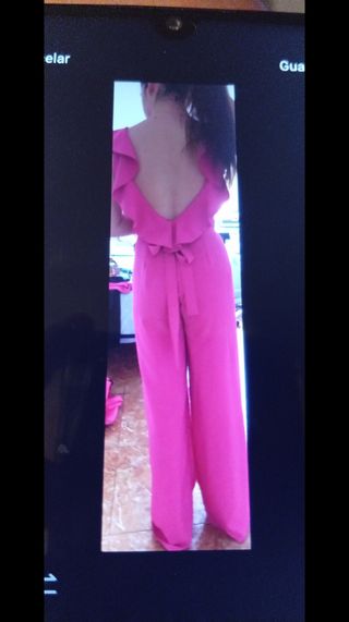 Mono fiesta color fucsia