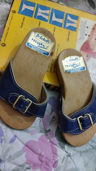 Zoccoli bimbo vintage Pescura