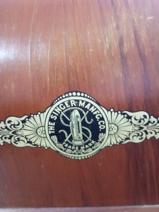 Máquina de coser SINGER de 1922