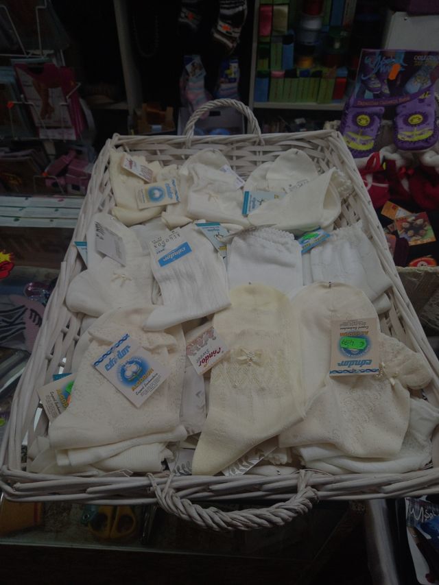 Calcetines comunión, colegial.