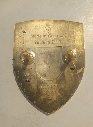 Stemma PORSCHE cofano anteriore,nuovo