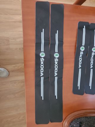 Pegatina skoda puertas