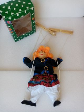 Marioneta títere vintage