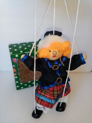 Marioneta títere vintage