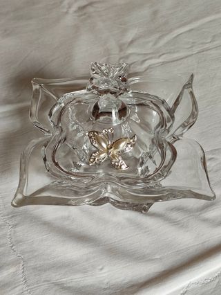 Porta bon bon svuota tasche Cristallo