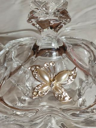 Porta bon bon svuota tasche Cristallo