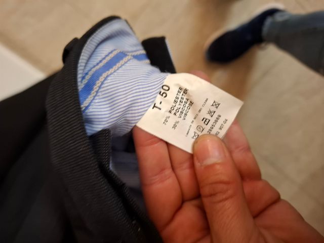 Traje talla 50 como nuevo