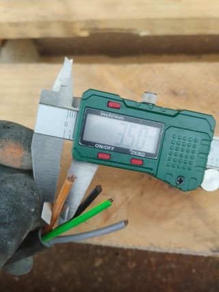 Manguera de cable para obra