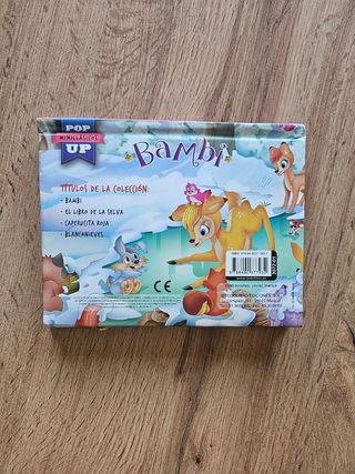Libro PopUp desplegable Bambi