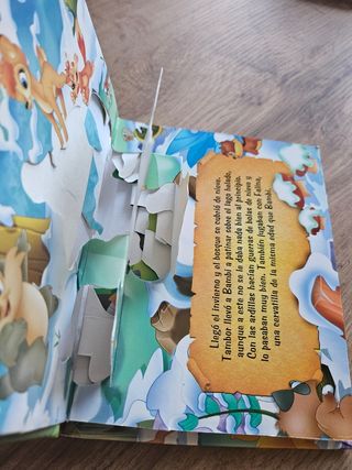 Libro PopUp desplegable Bambi