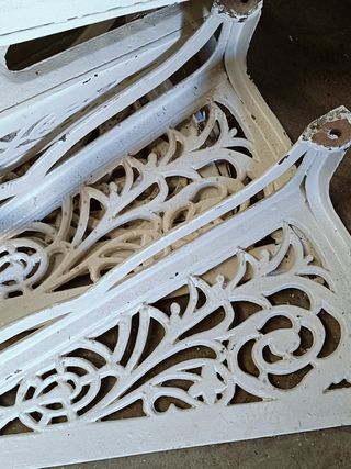 Escalera de caracol antigua filigrana, Hierro fund