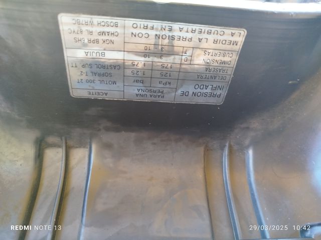 Asiento de Suzuki adress