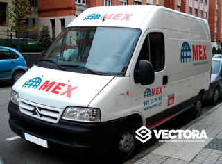 Rotulación de Furgonetas y vehículos comerciales