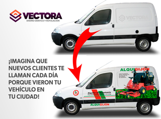 Rotulación de Furgonetas y vehículos comerciales