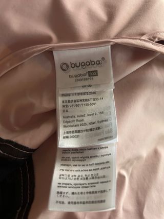 Capota ventilada Bugaboo fox