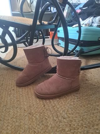 Botas mujer peluche