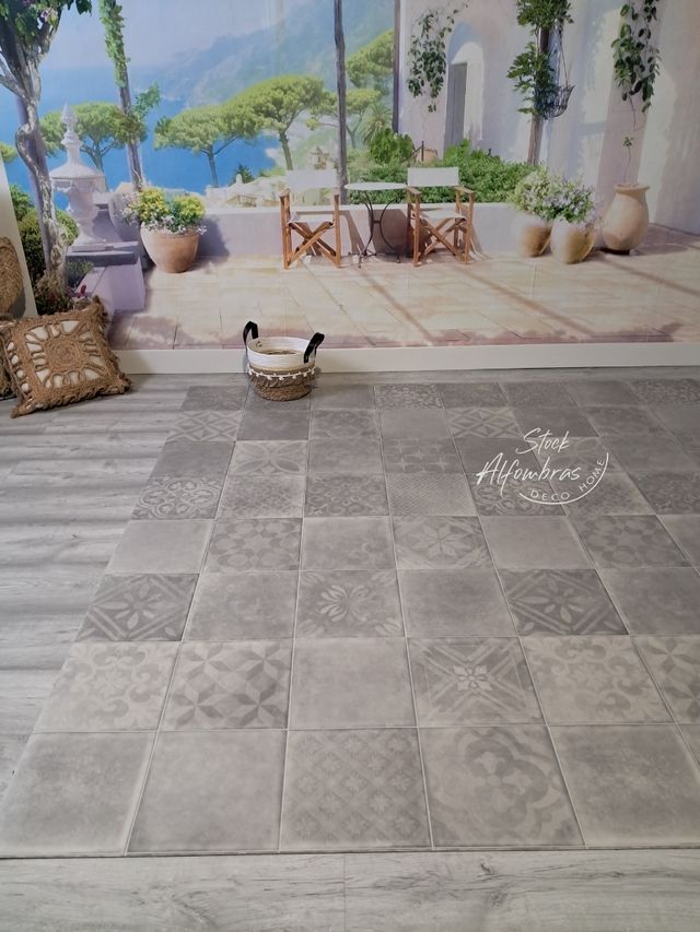 Pvc 120x200 super resistente, effetto ceramica