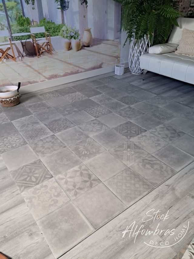 Pvc 120x200 super resistente, effetto ceramica