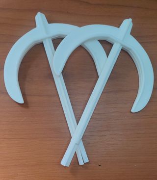 Coppia Alabarde Goldrake Jumbo 3DPrint