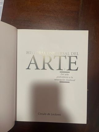 Colección 5 libros Historial Universal del Arte