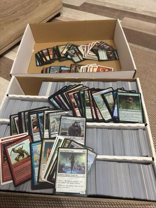 Lote pack 4000 cartas de magic aprox