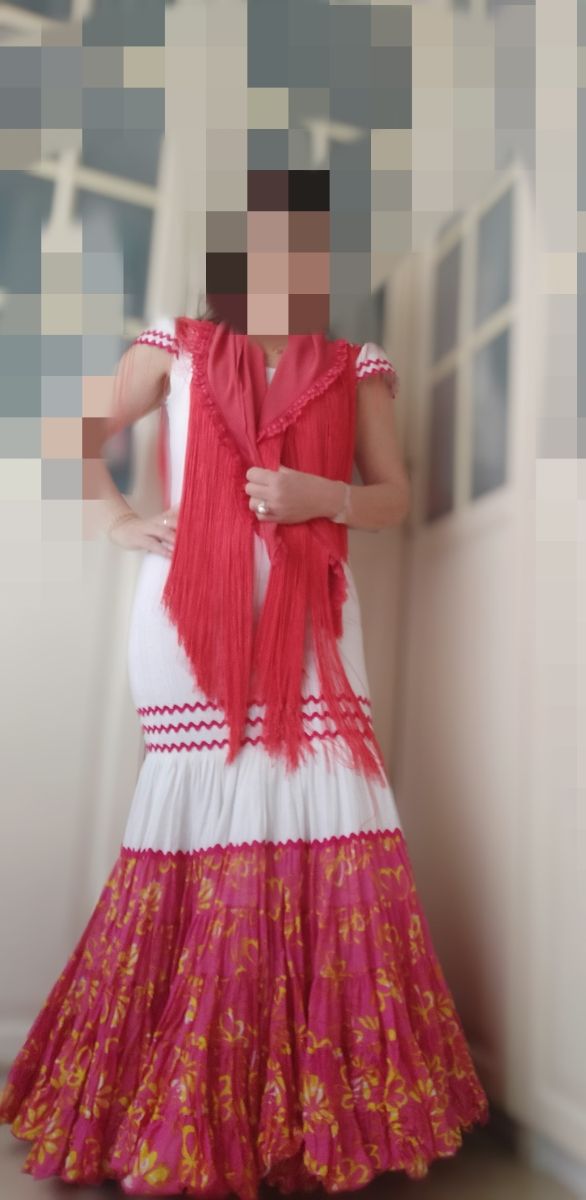 Traje flamenca