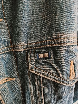 Chaqueta vaquera Solido borreguillo 