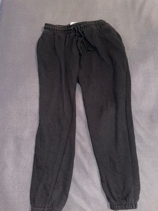 Pantalon negro de chandal