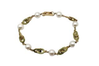 Pulsera de Oro 18 Kt.11.9 gr. de segunda mano