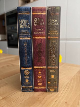 Trilogia Señor de los Anillos DVD