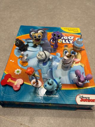 Libro Aventura con tapete y figuras Bingo y Rolly