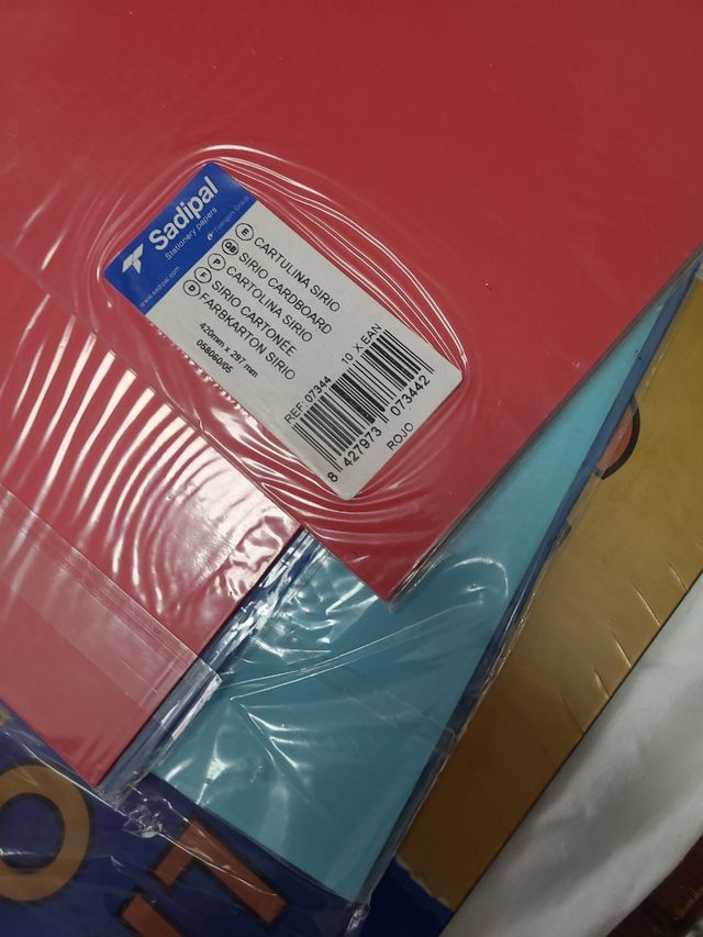 Cartulinas color sirio a3 2.00 por paquete