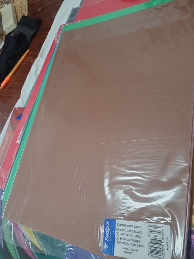 Cartulinas color sirio a3 2.00 por paquete