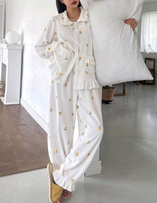 Pigiama in cotone stile vintage