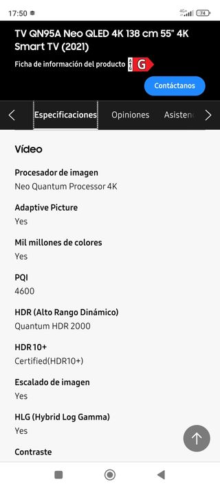 TV Samsung QLED 4K 