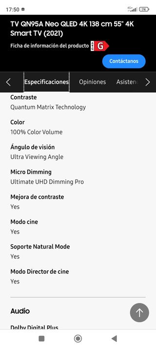 TV Samsung QLED 4K 