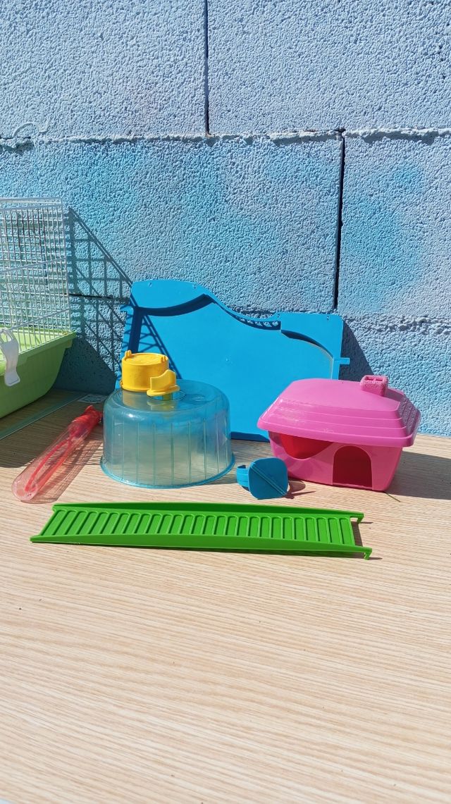 Jaula de hamster+ accesorios