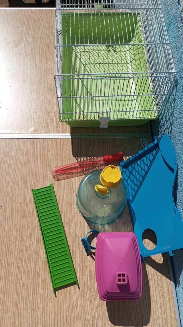 Jaula de hamster+ accesorios