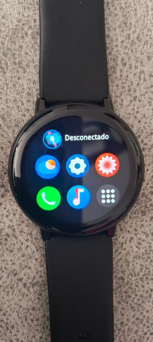 Smartwatch Aiwa, unisex, negro