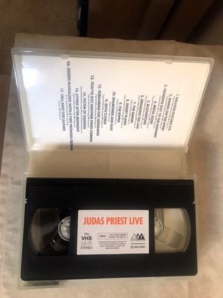 VHS Judas Priest live Heavy Metal Hard Rock Metal 