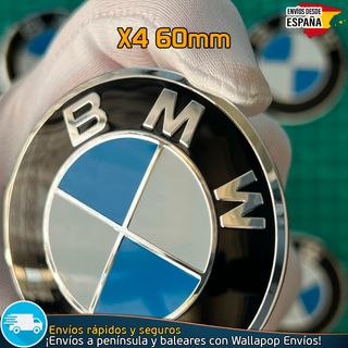 X4 Emblemas BMW 60mm Pegatinas Tapacubos Llantas