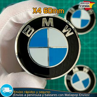 X4 Emblemas BMW 60mm Pegatinas Tapacubos Llantas
