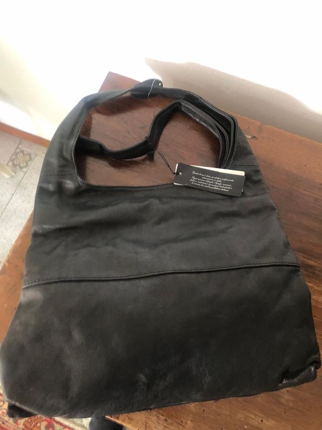 Borsa in pelle nappa Marco Bianchini