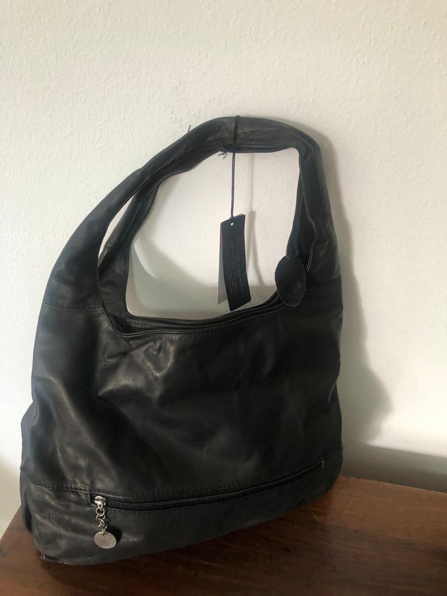 Borsa in pelle nappa Marco Bianchini