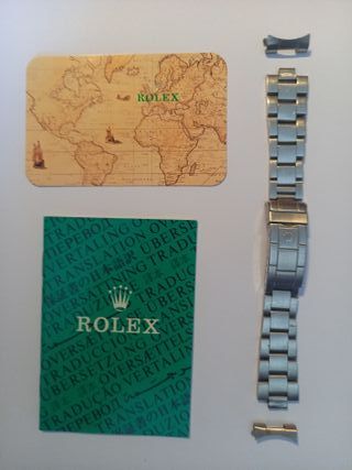 BRAZALETE ROLEX OYSTER ACERO, HOMBRE ref.93.150
