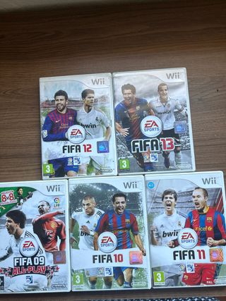 Juegos fifa wii